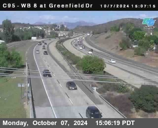 WB 8 at Greenfield Street