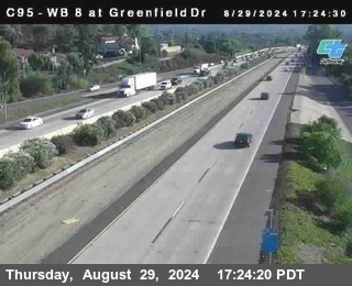 WB 8 at Greenfield Street