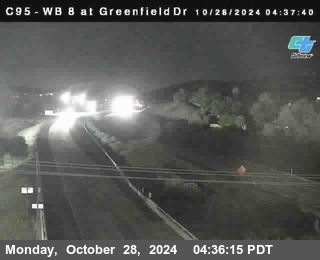 WB 8 at Greenfield Street