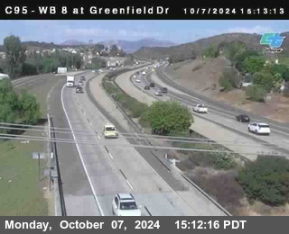 WB 8 at Greenfield Street