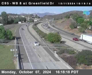 WB 8 at Greenfield Street