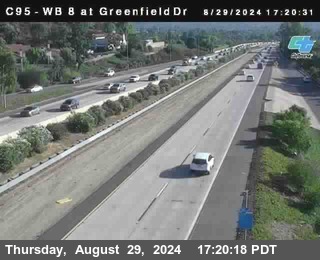 WB 8 at Greenfield Street