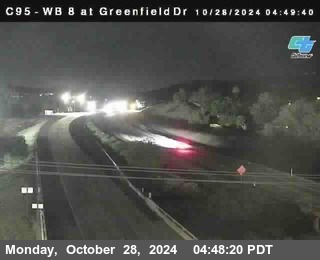 WB 8 at Greenfield Street