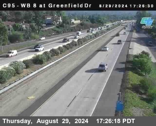 WB 8 at Greenfield Street