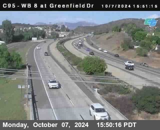 WB 8 at Greenfield Street