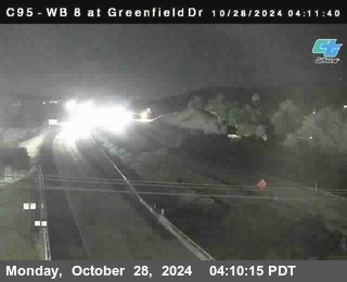 WB 8 at Greenfield Street