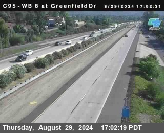 WB 8 at Greenfield Street