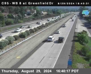 WB 8 at Greenfield Street