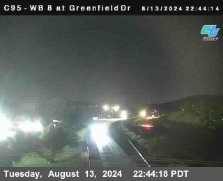 WB 8 at Greenfield Street