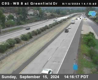 WB 8 at Greenfield Street