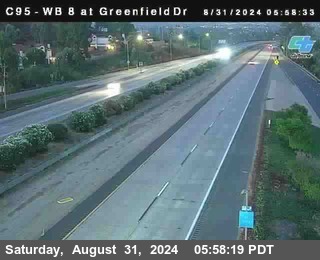 WB 8 at Greenfield Street