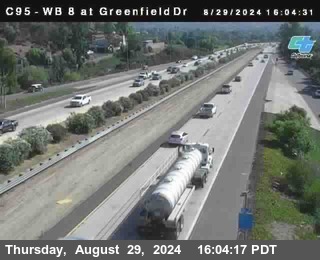 WB 8 at Greenfield Street