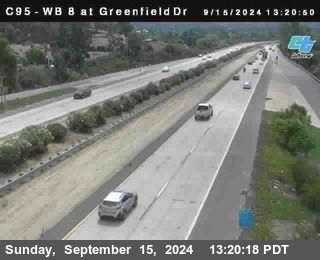 WB 8 at Greenfield Street