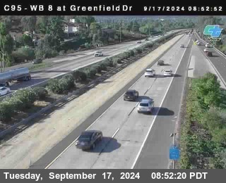 WB 8 at Greenfield Street