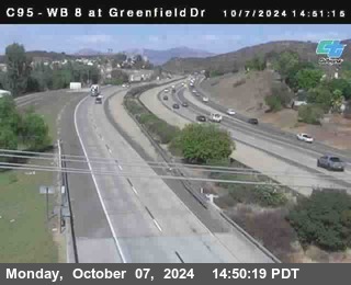 WB 8 at Greenfield Street