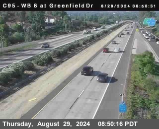 WB 8 at Greenfield Street