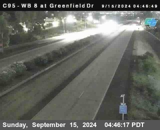 WB 8 at Greenfield Street