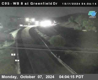 WB 8 at Greenfield Street