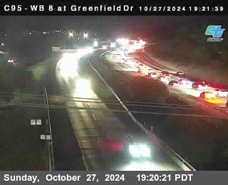 WB 8 at Greenfield Street