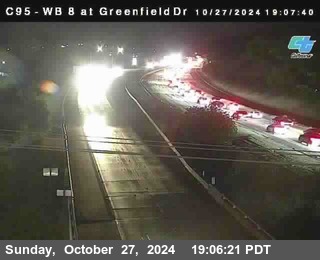 WB 8 at Greenfield Street