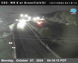 WB 8 at Greenfield Street