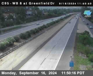 WB 8 at Greenfield Street