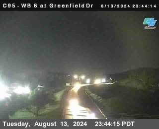 WB 8 at Greenfield Street