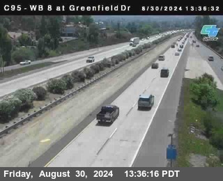 WB 8 at Greenfield Street