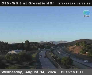 WB 8 at Greenfield Street