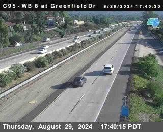 WB 8 at Greenfield Street