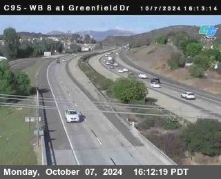 WB 8 at Greenfield Street