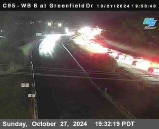 WB 8 at Greenfield Street