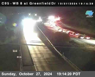 WB 8 at Greenfield Street