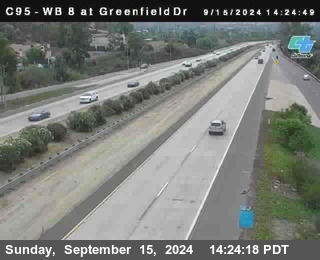 WB 8 at Greenfield Street