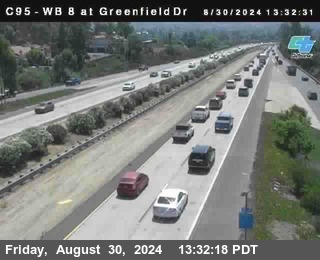 WB 8 at Greenfield Street