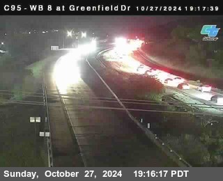 WB 8 at Greenfield Street