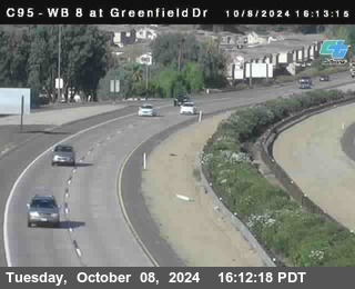 WB 8 at Greenfield Street