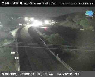 WB 8 at Greenfield Street