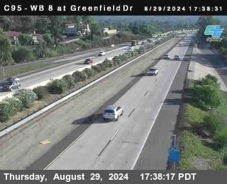 WB 8 at Greenfield Street