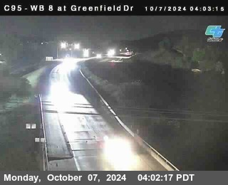 WB 8 at Greenfield Street