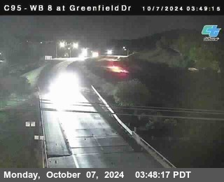 WB 8 at Greenfield Street