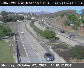 WB 8 at Greenfield Street