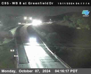 WB 8 at Greenfield Street