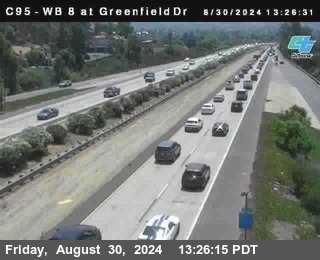 WB 8 at Greenfield Street