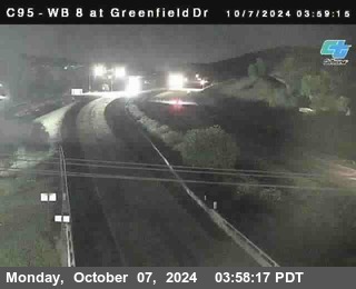 WB 8 at Greenfield Street