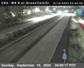 WB 8 at Greenfield Street