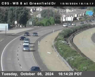 WB 8 at Greenfield Street