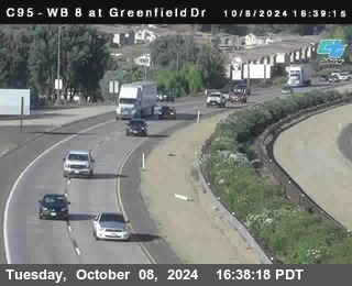 WB 8 at Greenfield Street