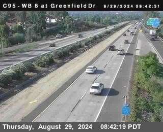 WB 8 at Greenfield Street