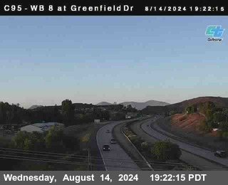 WB 8 at Greenfield Street